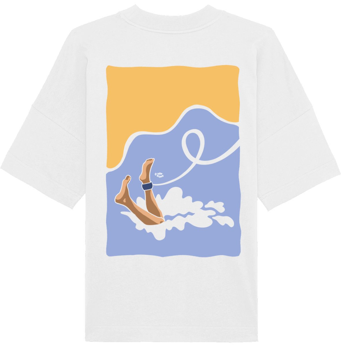 T-Shirt Oversize Salty feet