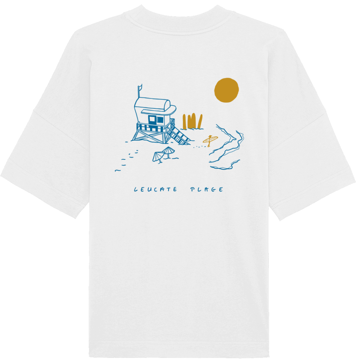 T-Shirt Oversize Leucate Plage