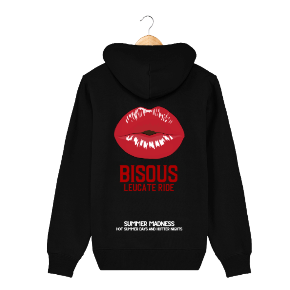Sweat à capuche Le Bisous