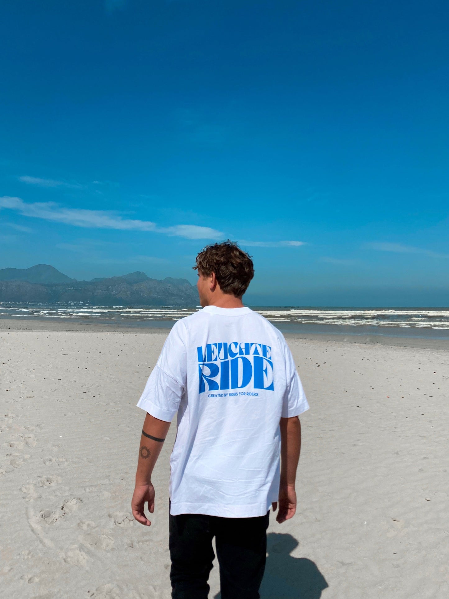 T-Shirt Oversize Bleu Leucate