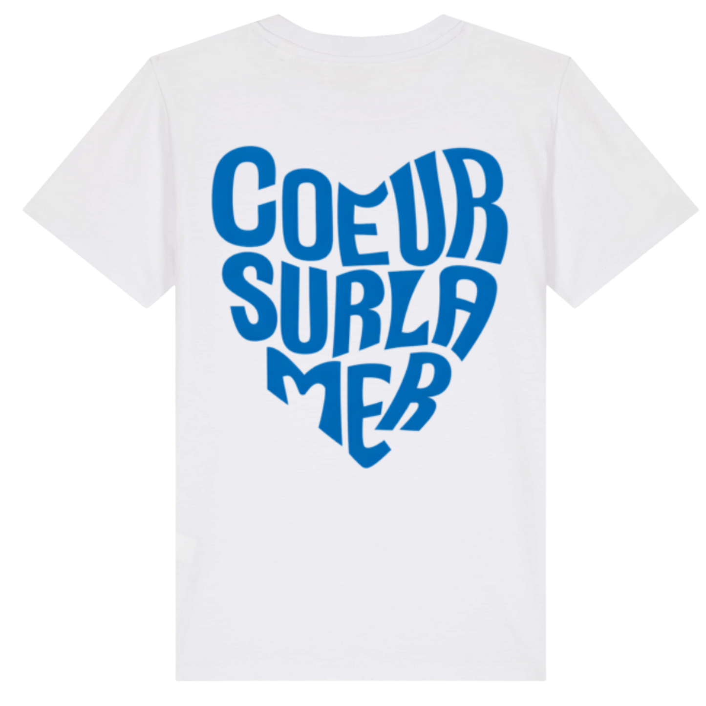 Mini T-Shirt Coeur sur la mer