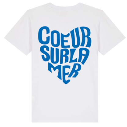Mini T-Shirt Coeur sur la mer