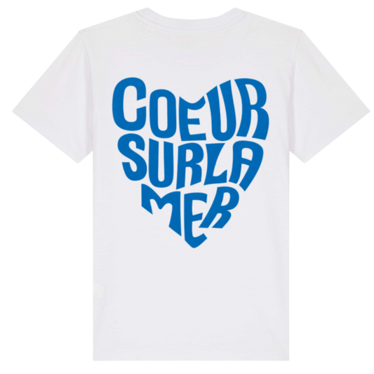 Mini T-Shirt Coeur sur la mer