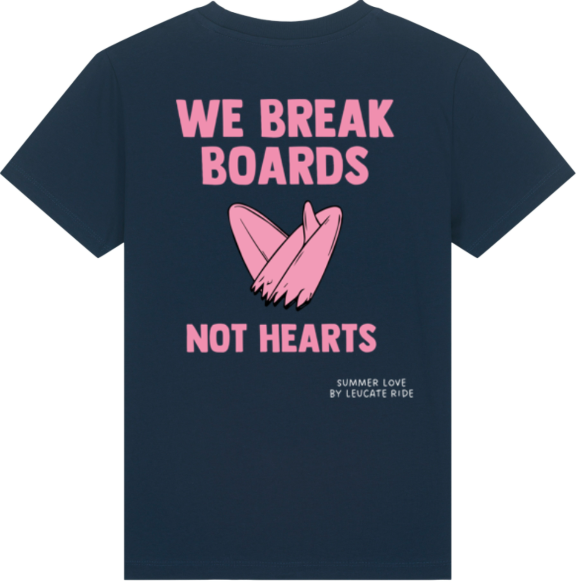Mini T-Shirt We Break Boards Not Hearts