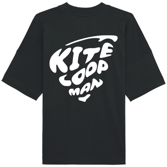 T-Shirt Oversize Kiteloopman noir