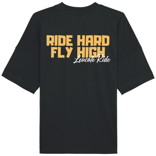 T-Shirt Oversize Ride Hard, Fly High