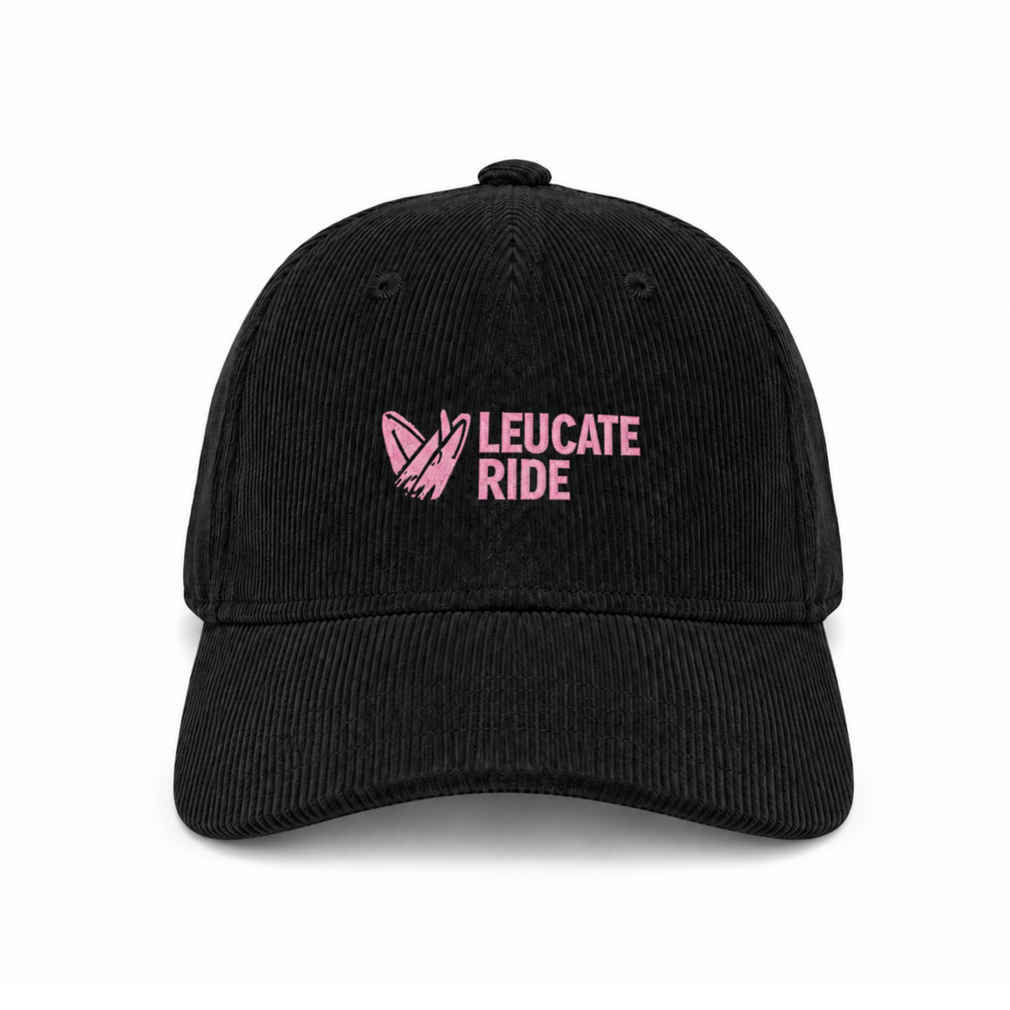 Casquette en velours noir