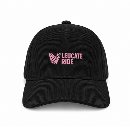 Casquette en velours noir