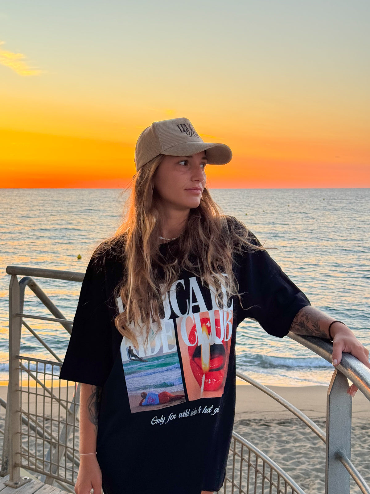 T-Shirt Oversize Leucate Ride Club