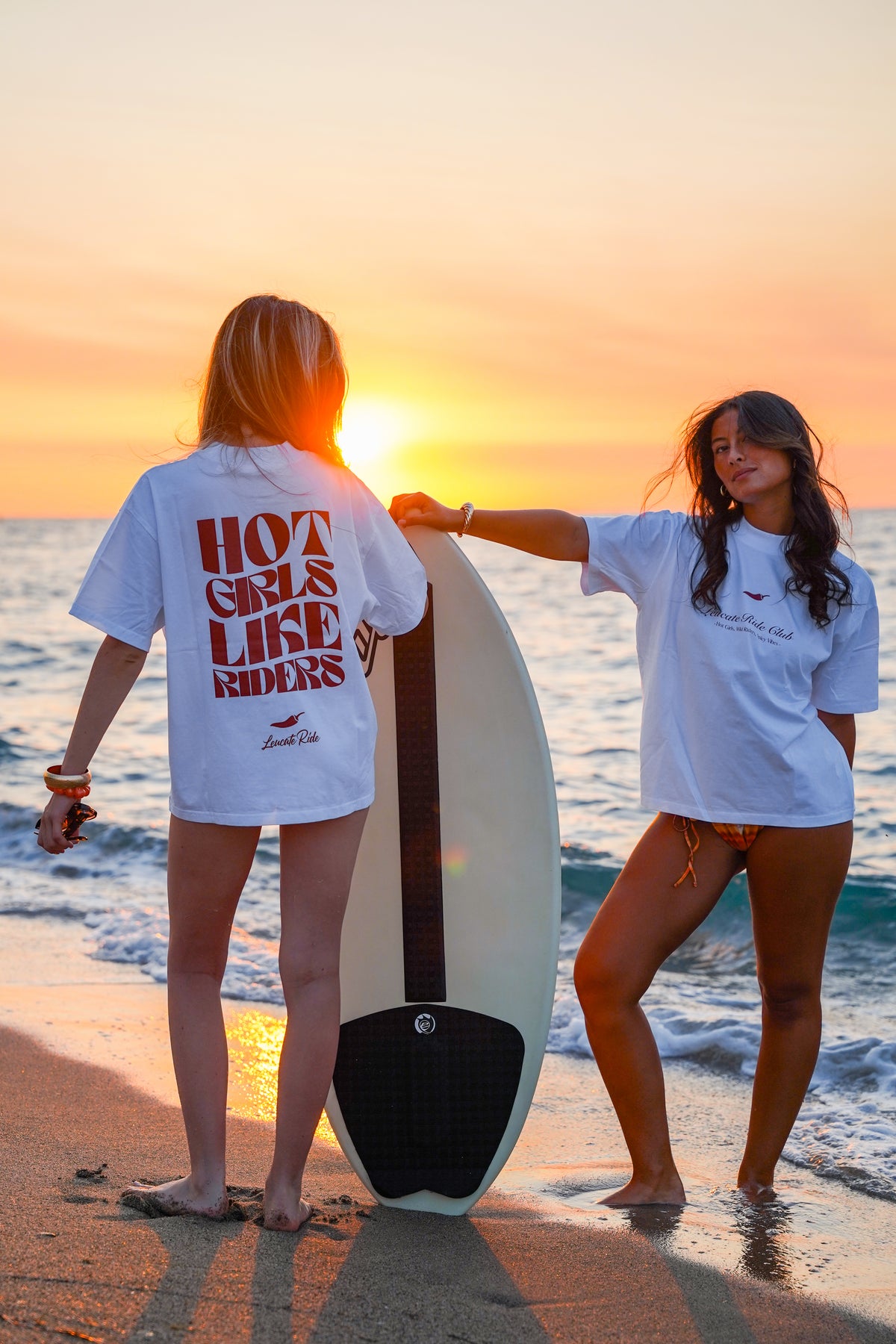 T-Shirt Oversize Hot Girls Like Riders